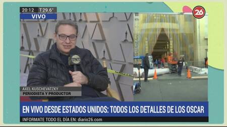 Axel Kuschevatzky, Oscar 2019, Canal 26,