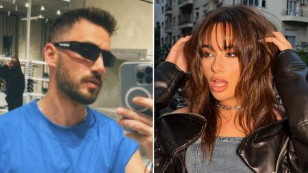 Nico Occhiato y Flor Jazmín Peña. Fotos: Instagram