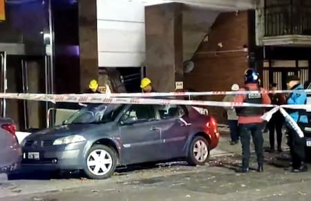Explosión de una caldera en Recoleta. Foto: NA.