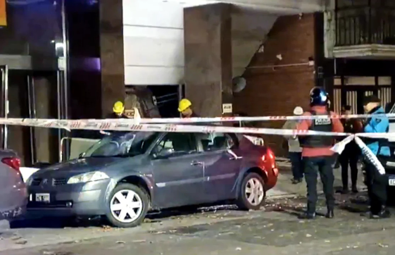 Explosión de una caldera en Recoleta. Foto: NA.