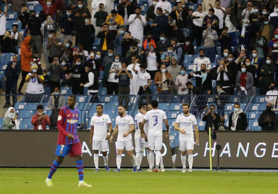 Barcelona vs. Real Madrid por la Supercopa de España, REUTERS