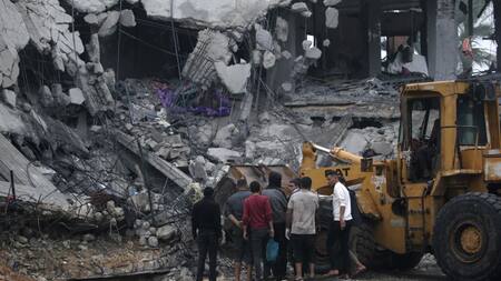 Guerra en Gaza. Foto: EFE