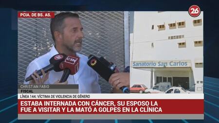 Mujer con cáncer asesinada en clínica, habló el fiscal - Canal 26