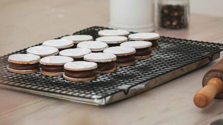 Alfajor, alfajores, alfajor de maicena. Foto Unsplash