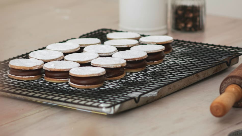 Alfajor, alfajores, alfajor de maicena. Foto Unsplash