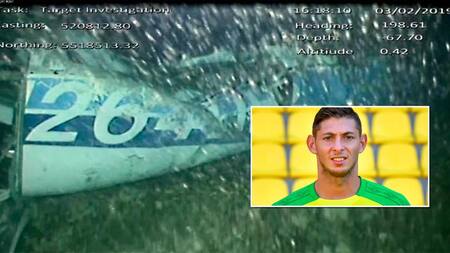 Avión accidentado de Emiliano Sala