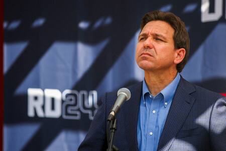 Ron De Santis, el gobernador de Florida. Foto: Reuters.
