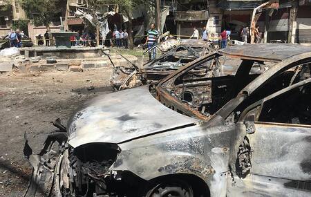 Atentado en Damasco (Reuters)