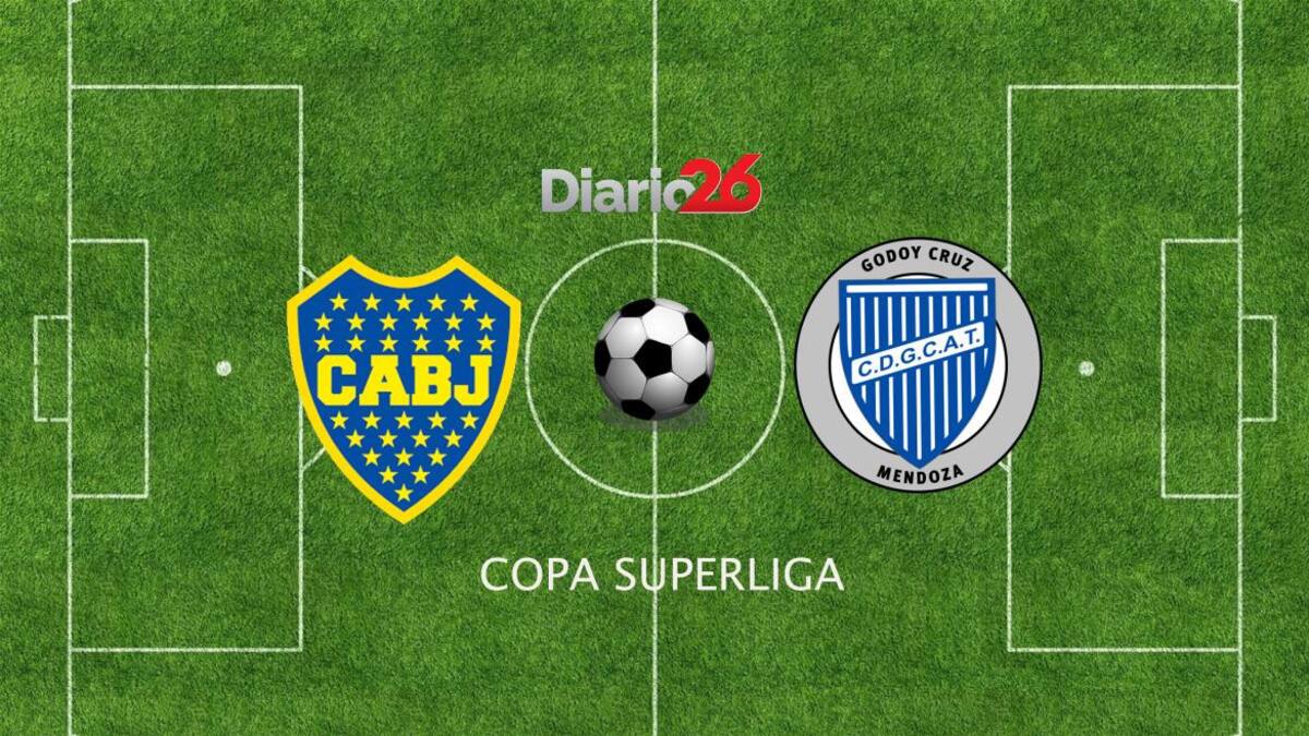 Copa Superliga, Boca vs. Godoy Cruz, fútbol, deportes, Diario 26
