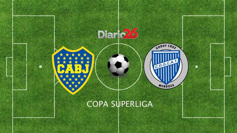 Copa Superliga, Boca vs. Godoy Cruz, fútbol, deportes, Diario 26