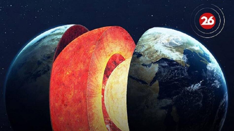 Se descubrió una nueva capa debajo de la corteza terrestre. Foto: Canal 26.