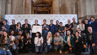 La serie “El Eternauta” fue distinguida por el Senado de la Nación