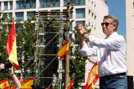 Alberto Núñez Feijoo, líder del Partido Popular. Foto: EFE (Javier Lizón)