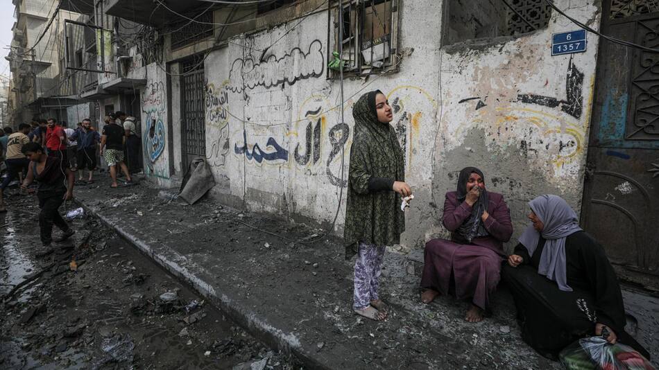 Ataques a Gaza. Foto: EFE.