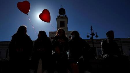 Día de San Valentín en España. EFE.