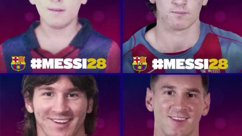 Cumple Messi 28 años