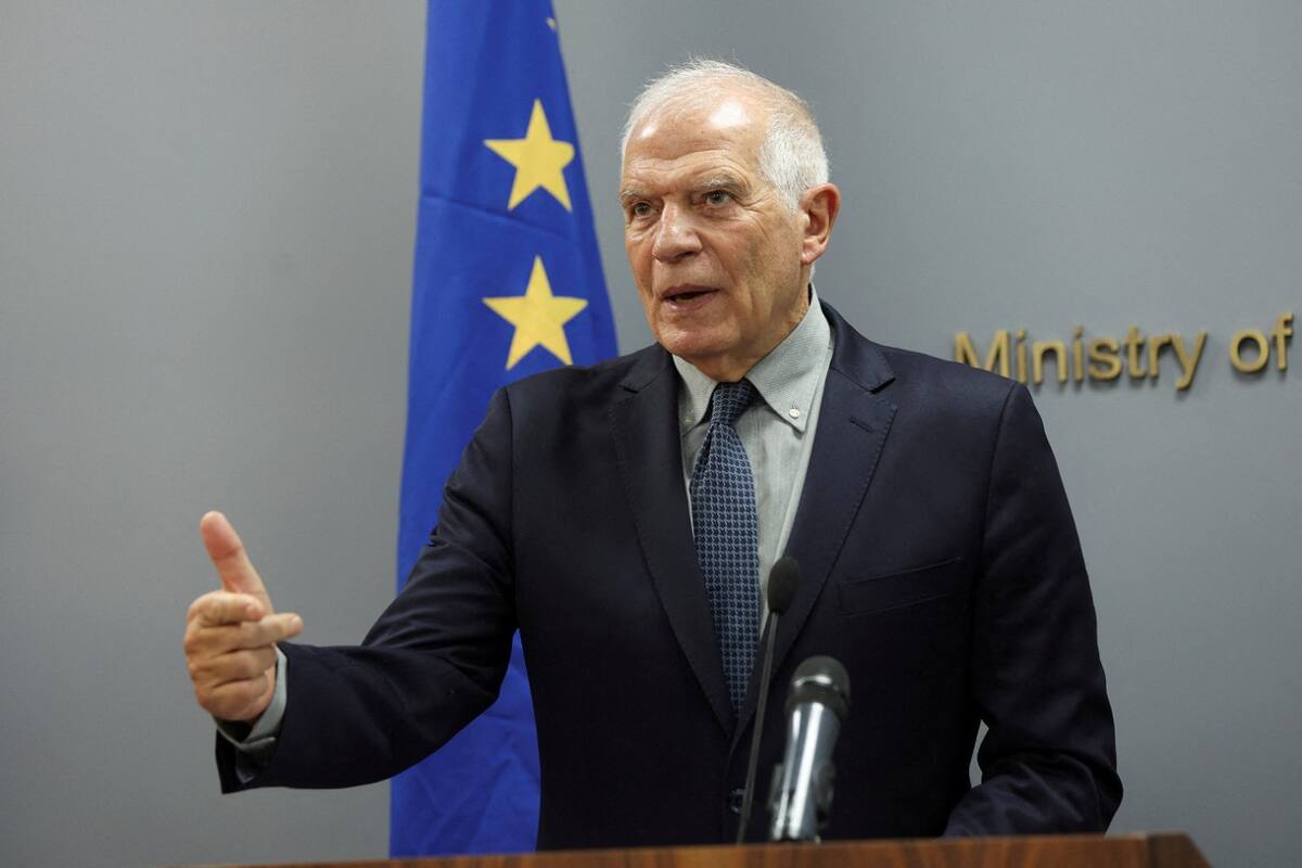 Josep Borrell, alto representante de la Unión Europea para Asuntos Exteriores. Foto: Reuters