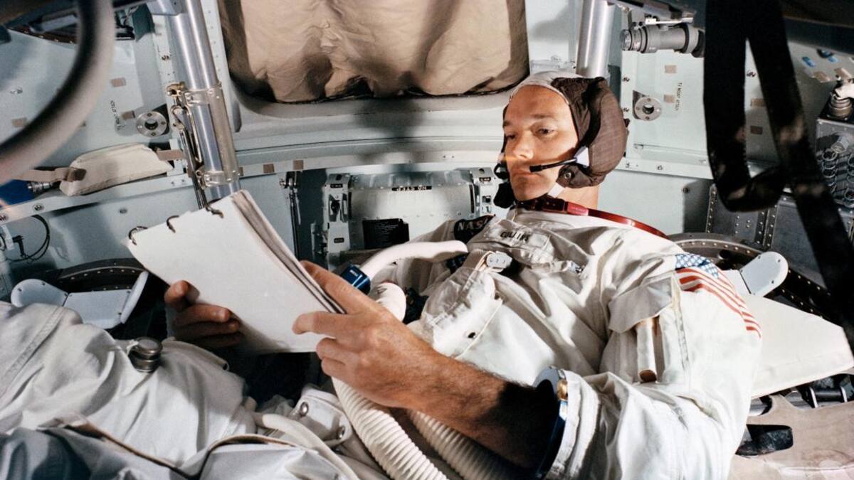 Michael Collins, astronauta de la primera misión a la Luna, REUTERS