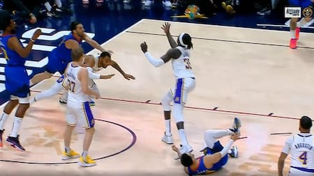 Facundo Campazzo, Denver Nuggets, NBA, infracción