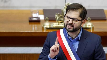Gabriel Boric, presidente de Chile. Foto: REUTERS