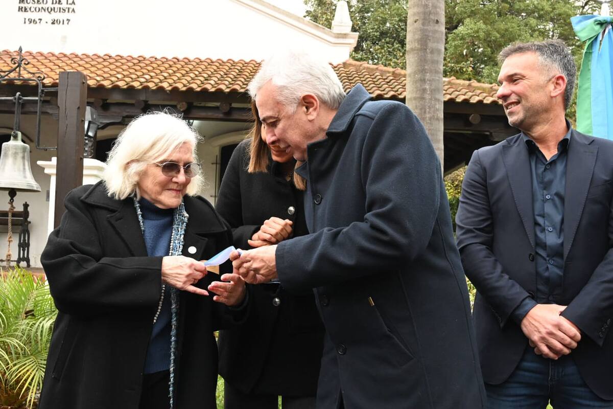 El intendente de Tigre, Julio Zamora, en el 220° aniversario del desembarco de Santiago de Liniers
