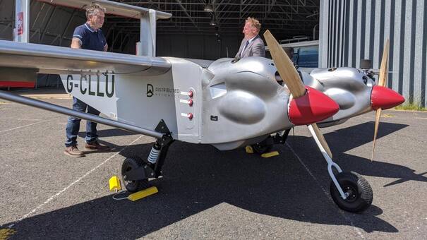 VIDEO: Dron llamado "Land Rover del cielo" entrega suministros médicos en Inglaterra