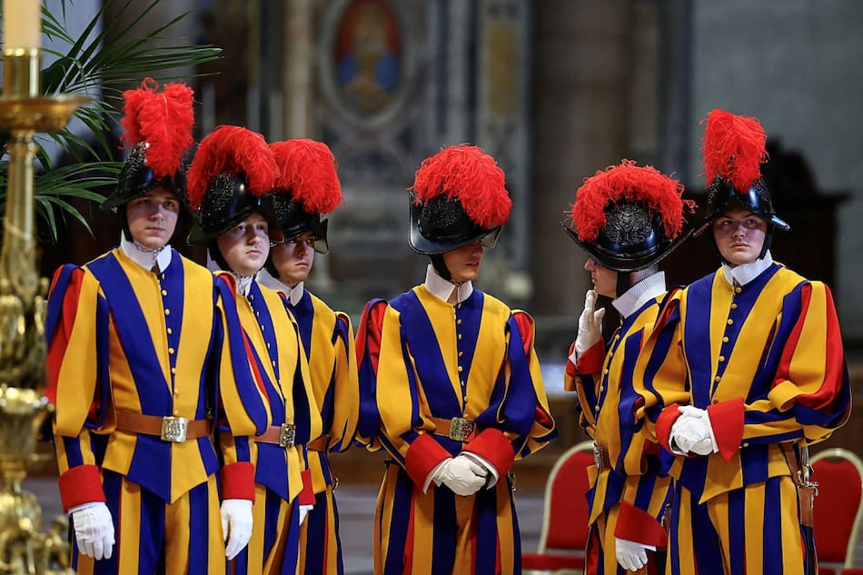 Guardia Suiza del Vaticano. Foto REUTERS / Yara Nardi
