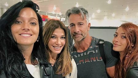 Oriana Sabatini, Catherine Fulop, Osvaldo Sabatini, Tiziana Sabatini