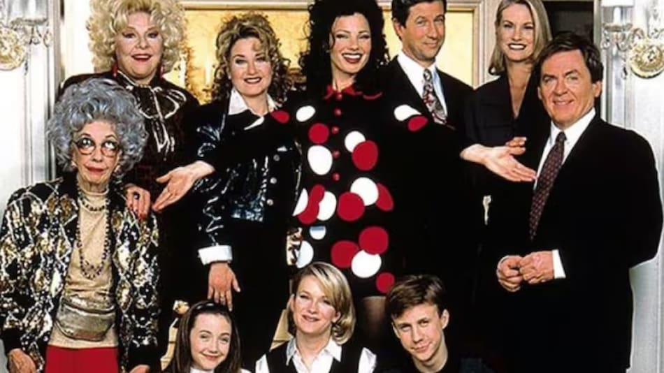 El elenco de La Niñera. Foto: archivo
