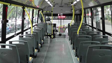 Paro de colectivos en el interior del país