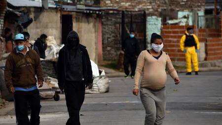 Coronavirus en Argentina, operativo en Villa Azul