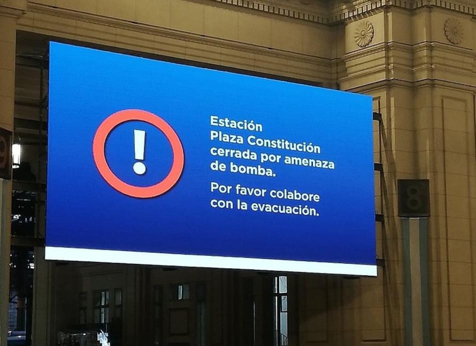 Por una amenaza de bomba, suspendieron el servicio del Tren Roca