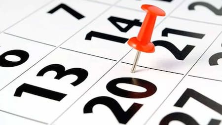 Feriados, calendario