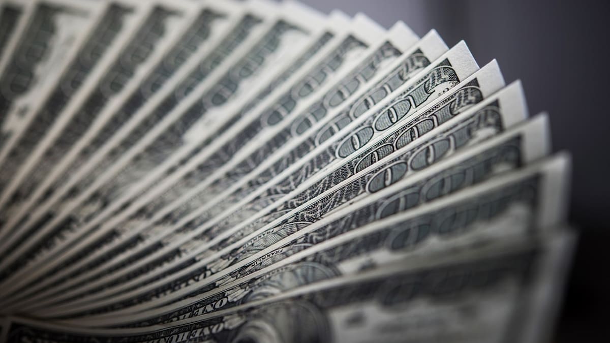 Dólar, moneda estadounidense. Foto: Freepik