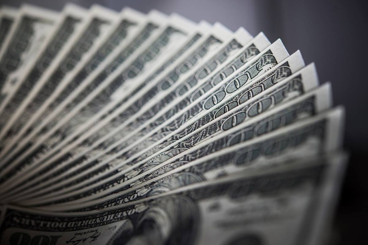Dólar, moneda estadounidense. Foto: Freepik