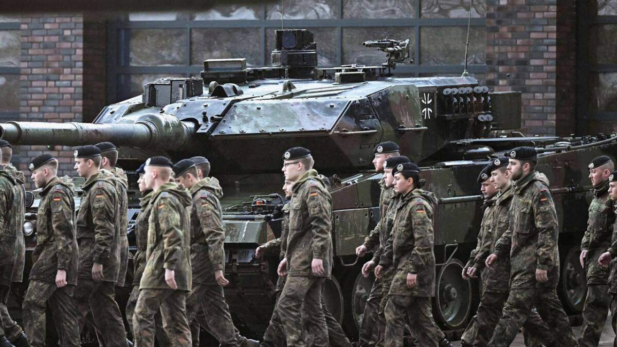 Ejército alemán. Foto: EFE