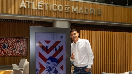 Nahuel Molina, nuevo jugador de Atlético Madrid. Foto: NA.
