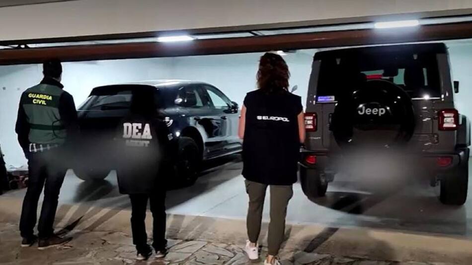 Europol desmanteló un cartel europeo. Foto: captura de video.