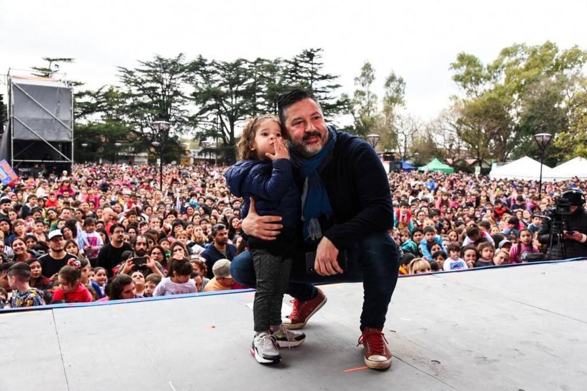 Topa, show en Merlo, vacaciones de invierno