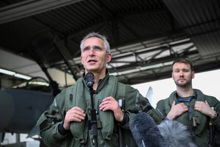 Jens Stoltenberg, secretario general de la OTAN. Foto: Reuters.