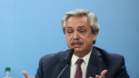 Alberto Fernández, presidente de Argentina, NA