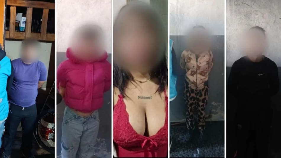 La banda de viudas negras que fue desbaratada.