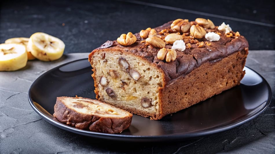 Cómo hacer pan de banana.