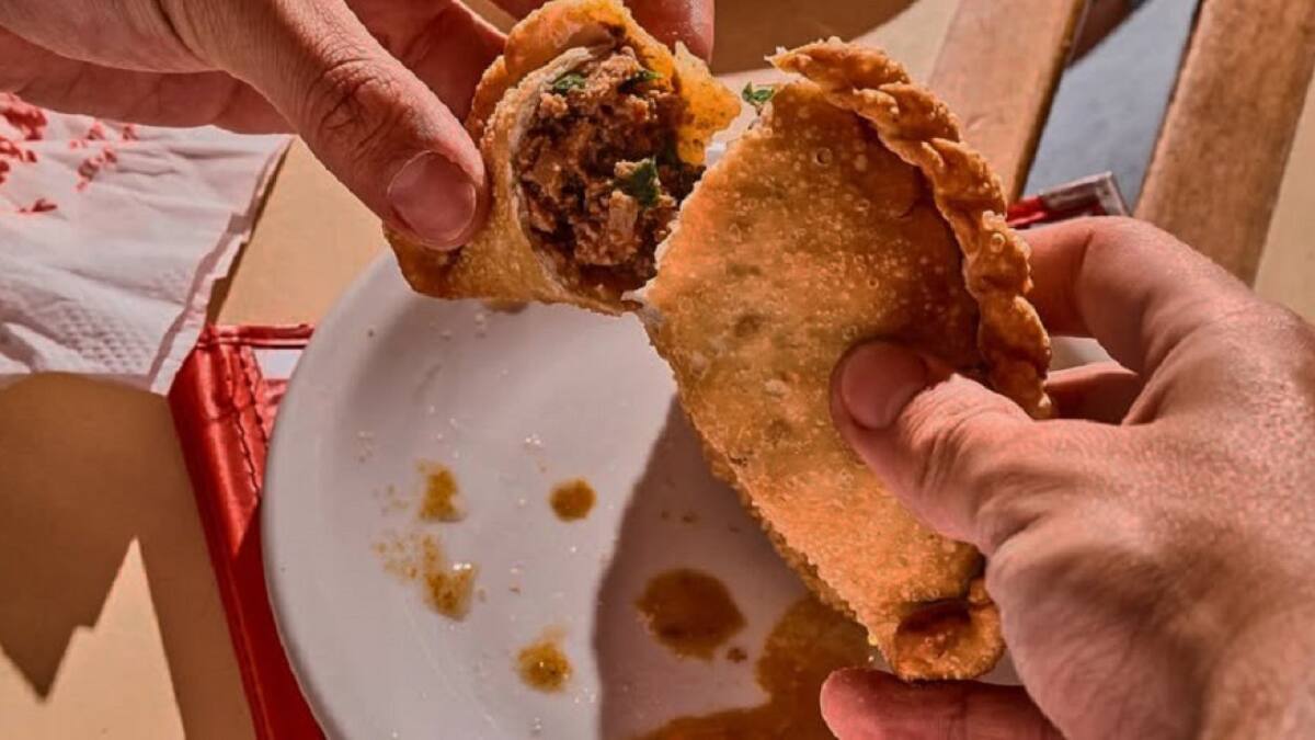 Las deliciosas empanadas fritas, fáciles de preparar. Foto: Pizzería Güerrin.