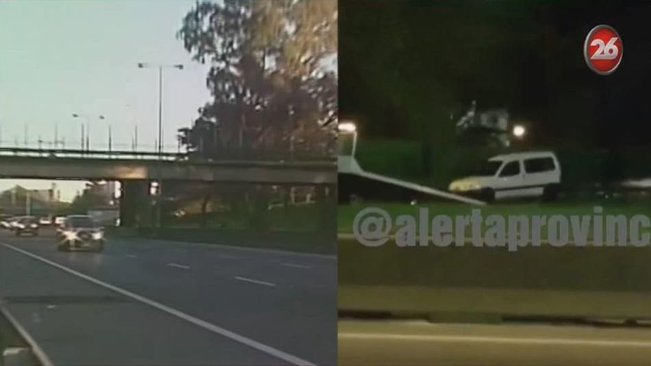 Secuestro a una familia en la autopista (Canal 26)