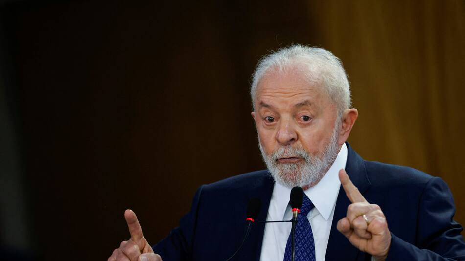 Lula da Silva, presidente de Brasil. Foto: Reuters.