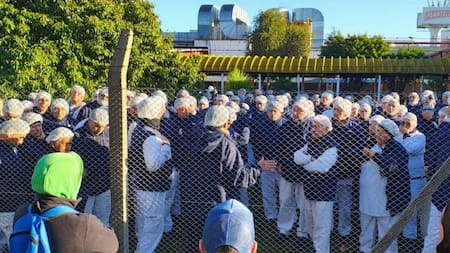 Conflicto en la planta Georgalos.