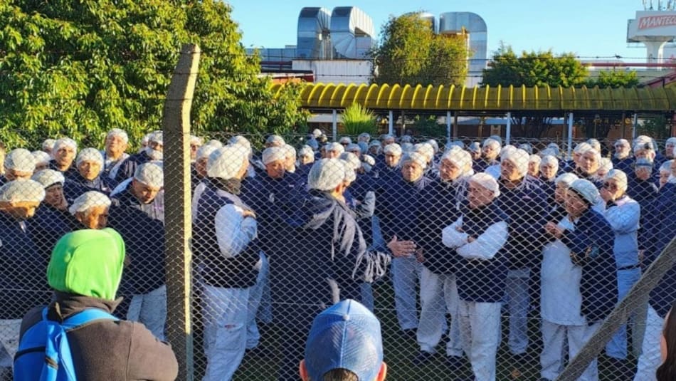 Conflicto en la planta Georgalos.