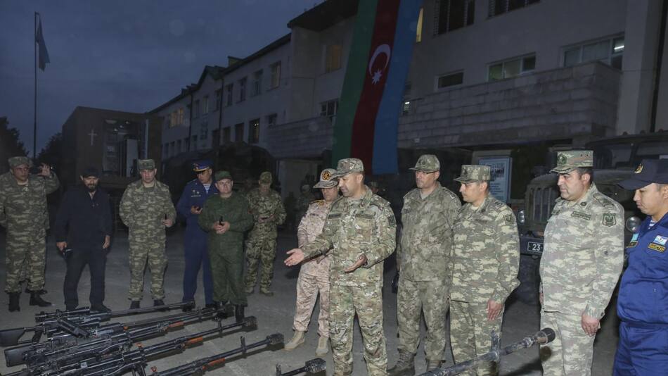 Operación militar en Nagorno Karabaj. Foto: EFE.