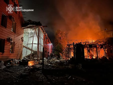 Ataque masivo de Rusia contra distintas zonas de Ucrania. Foto: X ZelenskyyUa.